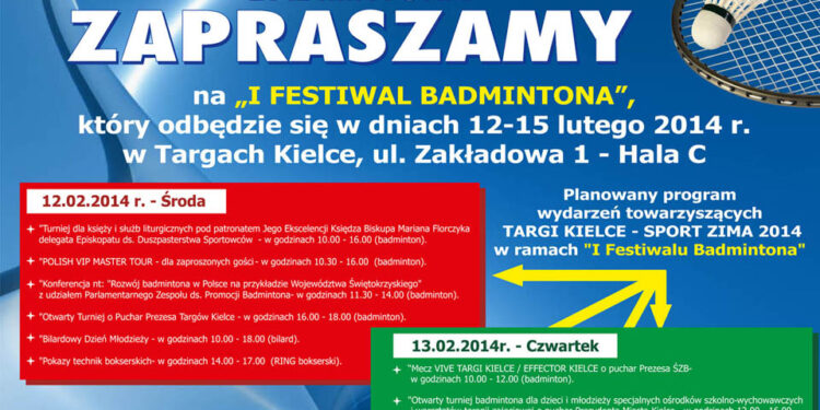 I Festiwal Badmintona