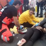 Targi Kielce wypadek prezentacja / Robert Felczak / Radio Kielce