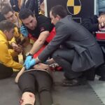 Targi Kielce wypadek prezentacja / Robert Felczak / Radio Kielce