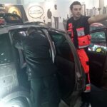 Targi Kielce wypadek prezentacja / Robert Felczak / Radio Kielce