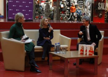 Małgorzata Tusk promocja książki / Piotr Michalski / Radio Kielce