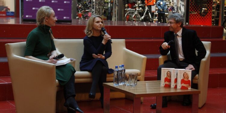 Małgorzata Tusk promocja książki / Piotr Michalski / Radio Kielce