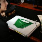 DDD o segregacji śmieci. Dzieci w Studiu, Strażnicy Miejscy i Katarzyna Kozak przekonywali do dbania o środowisko naturalne. / Stanisław Blinstrub / Radio Kielce