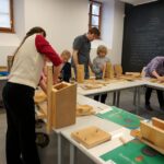 Domki dla ptaków w Centrum Designu / Renata Morąg / Radio Kielce