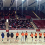 KSZO Odlewnia Ostrowiec Świętokrzyski - MTS Chrzanów - fragment meczu / Krzysztof Żołądek / Radio Kielce