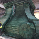 Ostatnia część wieży powstaje w firmie Furmanek w Daleszycach / Robert Szumielewicz / Radio Kielce