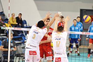 Mecz Skra Bełchatów - Effector Kielce / Michał Jamorski