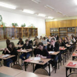 Próbna matura w IV LO im. Hanki Sawickiej / Wojciech Habdas / Radio Kielce