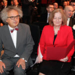 W Targach Kielce rozpoczęły się targi AGROTECH 2014. Zofia Szalczyk, wiceminister rolnictwa i Andrzej Mochoń, prezes Targów Kielce. / Wojciech Habdas / Radio Kielce