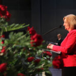 W Targach Kielce rozpoczęły się targi AGROTECH 2014. Zofia Szalczyk, wiceminister rolnictwa / Wojciech Habdas / Radio Kielce