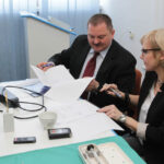 Wojewódzki Specjalistyczny Szpital Dziecięcy wzbogacił się o nowoczesną aparaturę: m. in. inkubatory, respiratory oraz kardiomonitory, przekazane przez Fundację ORIMARI. / Wojciech Habdas / Radio Kielce