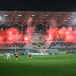 Fragment meczu Korona Kielce - Pogoń Szczecin / Wojciech Habdas / Radio Kielce