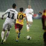 Fragment meczu Korona Kielce - Pogoń Szczecin / Wojciech Habdas / Radio Kielce