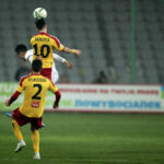 Fragment meczu Korona Kielce - Pogoń Szczecin / Wojciech Habdas / Radio Kielce