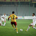 Fragment meczu Korona Kielce - Pogoń Szczecin / Wojciech Habdas / Radio Kielce