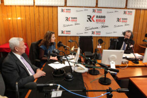 Studio Polityczne Radia Kielce 30 marca 2014 / Wojciech Habdas / Radio Kielce