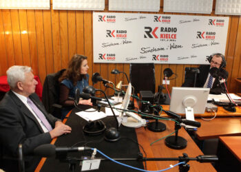 Studio Polityczne Radia Kielce 30 marca 2014 / Wojciech Habdas / Radio Kielce