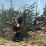 Rekonstrukcja historyczna obrony Westerplatte. / Wojciech Habdas / Radio Kielce