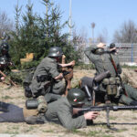 Rekonstrukcja historyczna obrony Westerplatte. / Wojciech Habdas / Radio Kielce