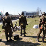 Rekonstrukcja historyczna obrony Westerplatte. / Wojciech Habdas / Radio Kielce