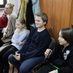 Dzień dobry dzieci ze Stacji Hydrologiczno-Meteorologicznej w Sukowie  (23 lutego 2014) / Wojciech Habdas / Radio Kielce