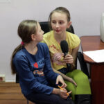 Dzień dobry dzieci ze Stacji Hydrologiczno-Meteorologicznej w Sukowie  (23 lutego 2014) / Wojciech Habdas / Radio Kielce