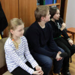 Dzień dobry dzieci ze Stacji Hydrologiczno-Meteorologicznej w Sukowie  (23 lutego 2014) / Wojciech Habdas / Radio Kielce