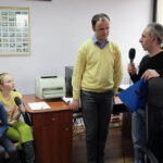 Dzień dobry dzieci ze Stacji Hydrologiczno-Meteorologicznej w Sukowie  (23 lutego 2014) / Wojciech Habdas / Radio Kielce