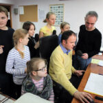 Dzień dobry dzieci ze Stacji Hydrologiczno-Meteorologicznej w Sukowie  (23 lutego 2014) / Wojciech Habdas / Radio Kielce