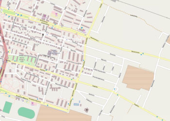 Kielce wschód - mapa / www.openstreetmap.org