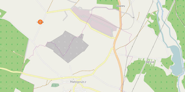 Leśnica / http://www.openstreetmap.org