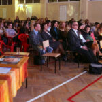 Aktor Jerzy Trela w Liceum Sztuk Plastycznych w Kielcach - spektakl / Krzysztof Żołądek / Radio Kielce