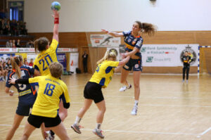 Korona Handball - Vistal Gdynia - Mistrzostwa Polski Juniorów Kielce 2014 / Krzysztof Żołądek / Radio Kielce