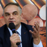 Waldemar Pawlak gościem Targów ENEX, ENEX Nowa Energia oraz EKOTECH / Kamil Król / Radio Kielce