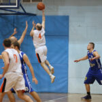 Pierwszy mecz półfinału play-off koszykarzy UMKS Kielce - Księżak Łowicz / Kamil Król / Radio Kielce