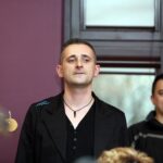 Zespól Mafia w Made In Kielce wraz ze słuchaczami, którzy zaśpiewali ich piosenkę. / Stanisław Blinstrub / Radio Kielce