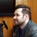 Zespól Mafia w Made In Kielce wraz ze słuchaczami, którzy zaśpiewali ich piosenkę. / Stanisław Blinstrub / Radio Kielce