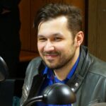 Zespól Mafia w Made In Kielce wraz ze słuchaczami, którzy zaśpiewali ich piosenkę. / Stanisław Blinstrub / Radio Kielce