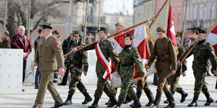 Uroczystości 75. rocznicy odprawy 4 Pułku Piechoty Legionów na Westerplatte, Rynek w Kielcach / Krzysztof Żołądek / Radio Kielce