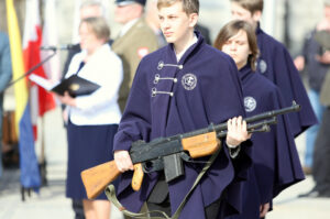 Uroczystości 75. rocznicy odprawy 4 Pułku Piechoty Legionów na Westerplatte, Rynek w Kielcach / Krzysztof Żołądek / Radio Kielce