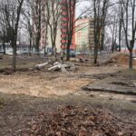 Remont Placu obok WDK / Stanisław Blinstrub / Radio Kielce