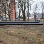 Remont Placu obok WDK / Stanisław Blinstrub / Radio Kielce