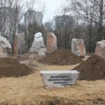 Skwer Katyński - budowa dobiega końca / Stanisław Blinstrub / Radio Kielce