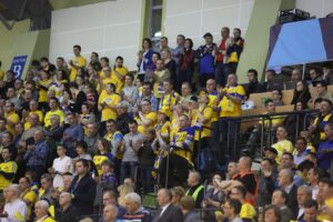 Piła krze ręczni Vive Targi Kielce pokonali Orlen Wisłę Płock 34:26 (20:13) / Stanisław Blinstrub / Radio Kielce