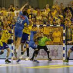 Piła krze ręczni Vive Targi Kielce pokonali Orlen Wisłę Płock 34:26 (20:13) / Stanisław Blinstrub / Radio Kielce