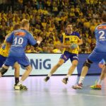 Piła krze ręczni Vive Targi Kielce pokonali Orlen Wisłę Płock 34:26 (20:13) / Stanisław Blinstrub / Radio Kielce