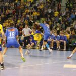 Piła krze ręczni Vive Targi Kielce pokonali Orlen Wisłę Płock 34:26 (20:13) / Stanisław Blinstrub / Radio Kielce