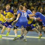 Piła krze ręczni Vive Targi Kielce pokonali Orlen Wisłę Płock 34:26 (20:13) / Stanisław Blinstrub / Radio Kielce