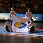 Piłkarze ręczni Vive Targów Kielce nie awansowali do ćwierćfinału Ligi Mistrzów. W rewanżowym meczu 1/8 finału kielczanie przegrali na wyjeździe z Rhein Neckar Loewen 23:27. / Stanisław Blinstrub / Radio Kielce