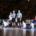 Piłkarze ręczni Vive Targów Kielce nie awansowali do ćwierćfinału Ligi Mistrzów. W rewanżowym meczu 1/8 finału kielczanie przegrali na wyjeździe z Rhein Neckar Loewen 23:27. / Stanisław Blinstrub / Radio Kielce